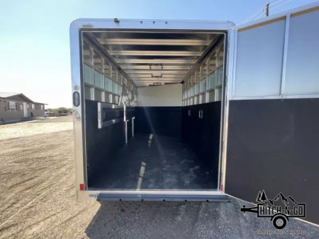 New 2025 Frontier Colt Big Sky 3 Horse Slant Horse Trailer