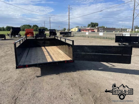 New 2026 Summit Alpine 6x12 3k Single Axle With Split Ramp Utility Trailer