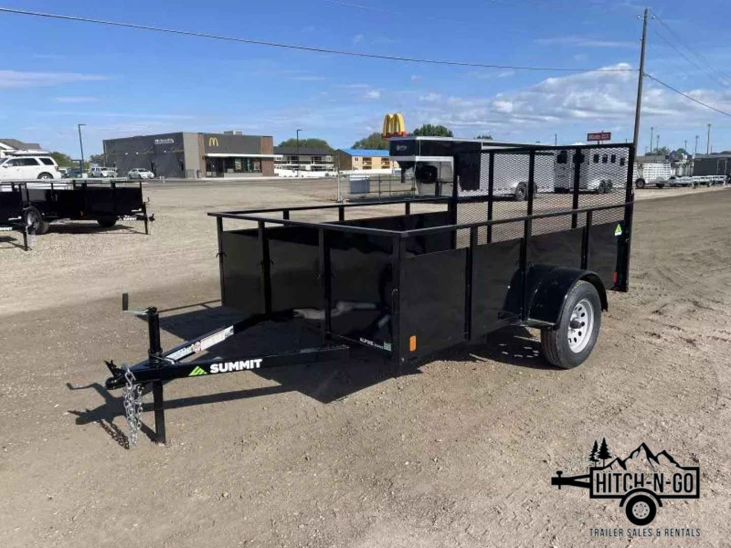 New 2026 Summit Alpine 6.5x10 3k Single Axle Utility Trailer
