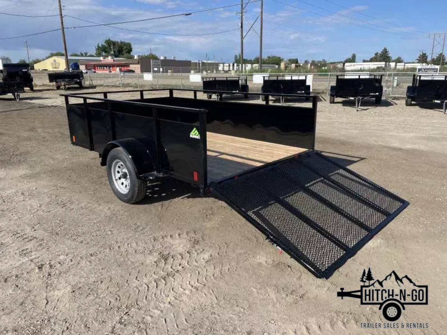 New 2026 Summit Alpine 6.5x10 3k Single Axle Utility Trailer