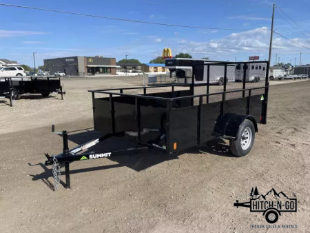 New 2026 Summit Alpine 6.5x10 3k Single Axle Utility Trailer