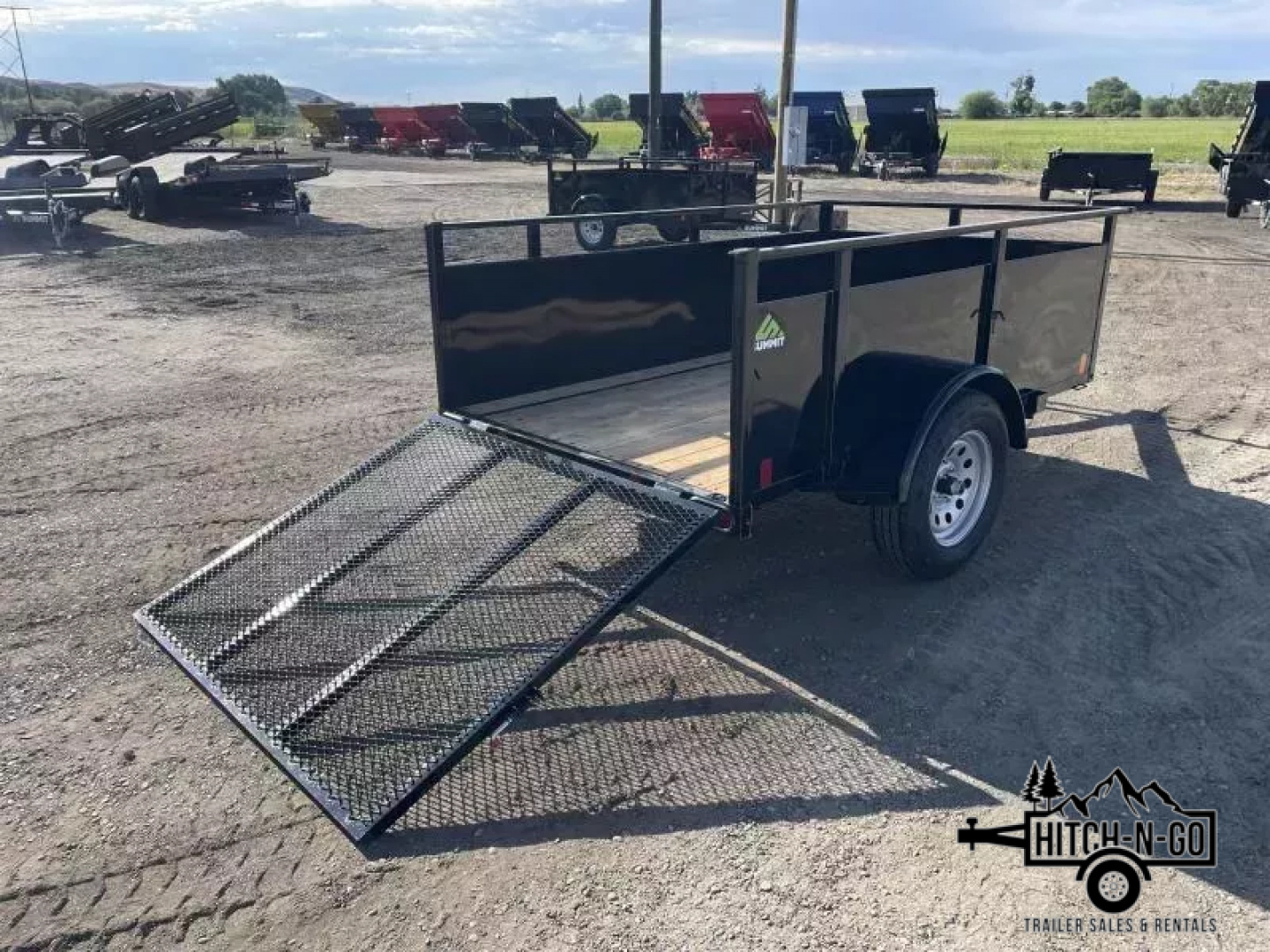 New 2026 Summit Alpine 5x8 3k Single Axle Utility Trailer