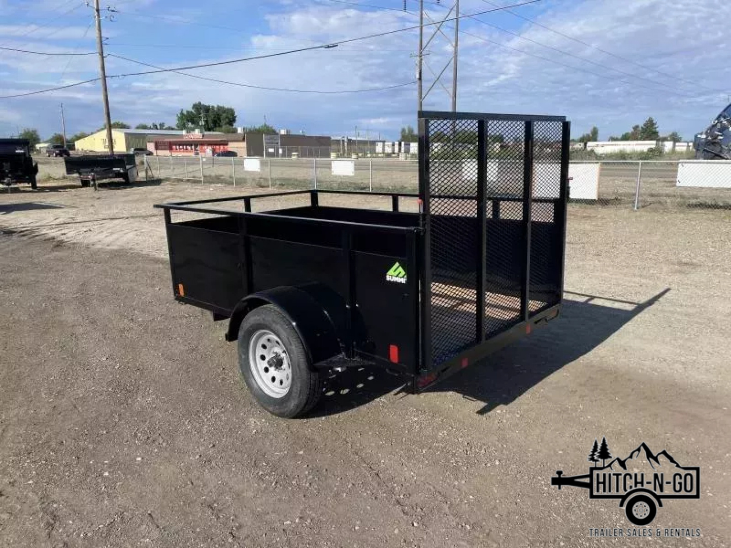 New 2026 Summit Alpine 5x8 3k Single Axle Utility Trailer