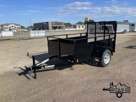 New 2026 Summit Alpine 5x8 3k Single Axle Utility Trailer
