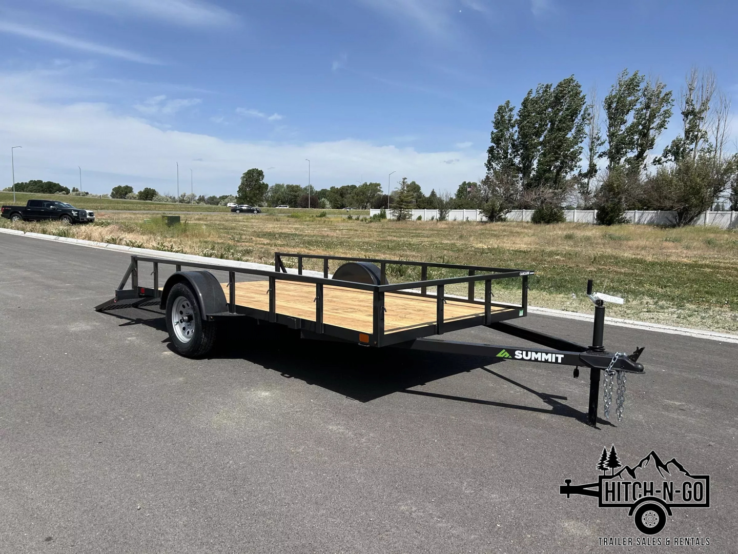New 2026 Summit Cascade 6X12 3K Single Axle Utility Trailer