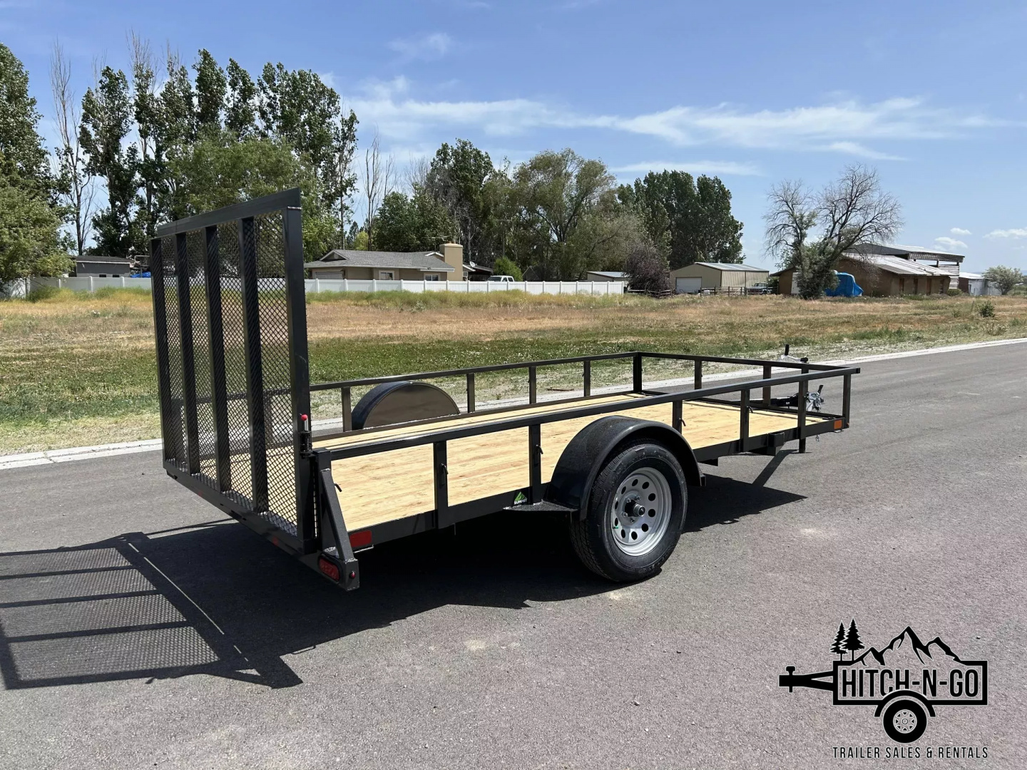 New 2026 Summit Cascade 6X12 3K Single Axle Utility Trailer