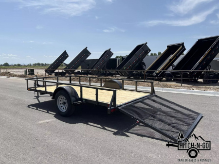 New 2026 Summit Cascade 6X12 3K Single Axle Utility Trailer