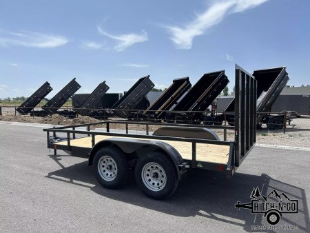 New 2026 Summit Cascade 6x12 7k Tandem Axle Utility Trailer