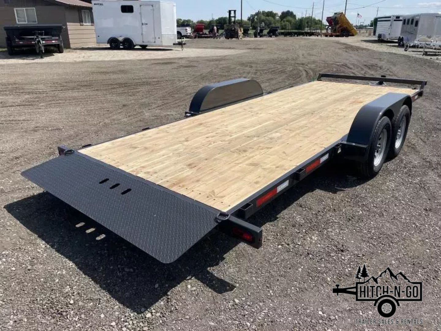 New 2026 Summit Cascade 7x18 7k Full Tilt Deck Trailer