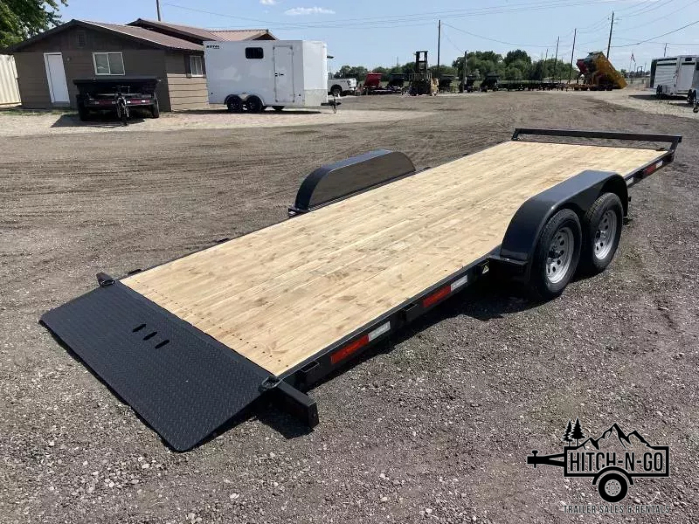 New 2026 Summit Cascade 7x18 7k Full Tilt Deck Trailer