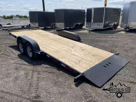 New 2026 Summit Cascade 7x18 7k Full Tilt Deck Trailer