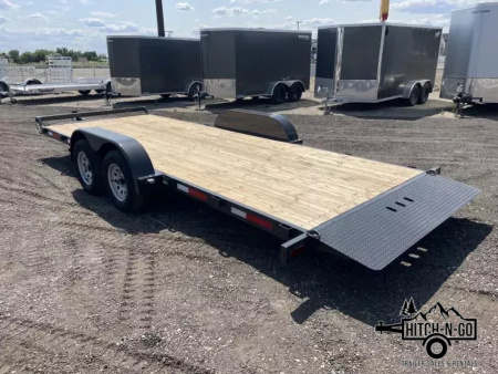 New 2026 Summit Cascade 7x18 7k Full Tilt Deck Trailer