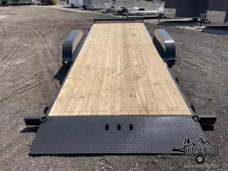 New 2026 Summit Cascade 7x18 7k Full Tilt Deck Trailer