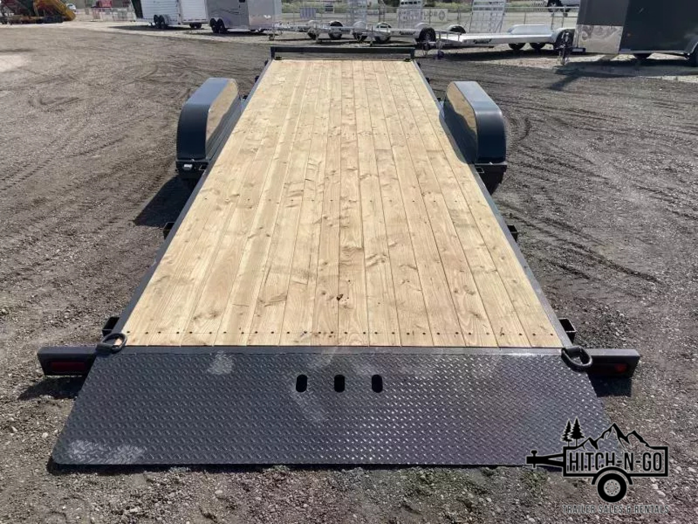 New 2026 Summit Cascade 7x20 10k Full Tilt Deck Trailer with Removable Fenders