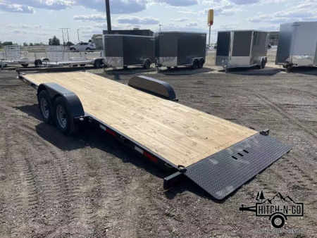 New 2026 Summit Cascade 7x20 10k Full Tilt Deck Trailer with Removable Fenders