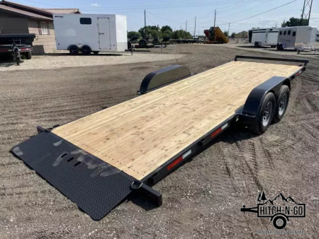 New 2026 Summit Cascade 7x20 10k Full Tilt Deck Trailer with Removable Fenders