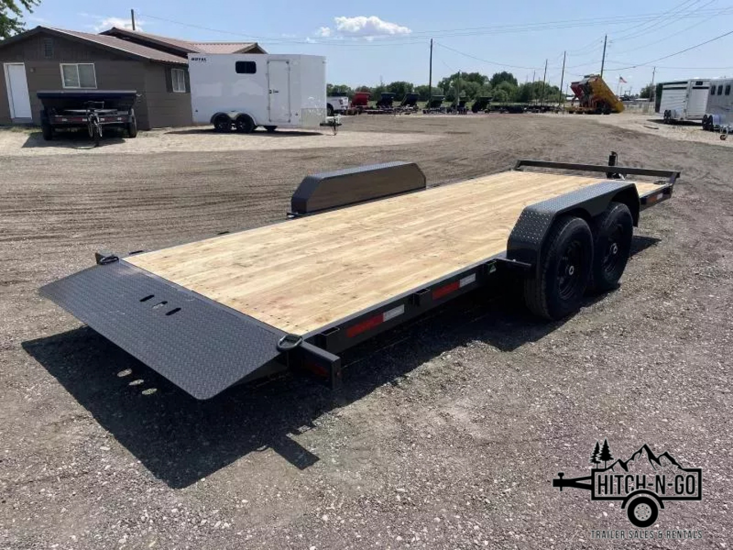 New 2026 Summit Cascade 7x18 14k Full Tilt Deck Equipment Trailer