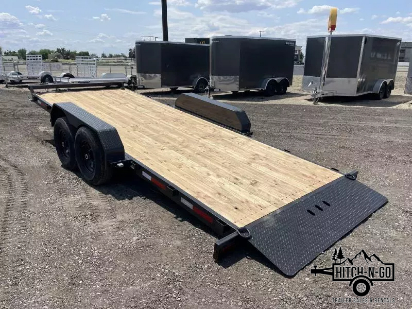 New 2026 Summit Cascade 7x18 14k Full Tilt Deck Equipment Trailer