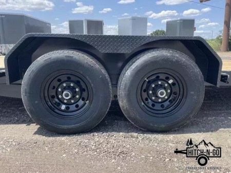 New 2026 Summit Cascade 7x18 14k Full Tilt Deck Equipment Trailer