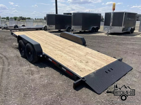New 2026 Summit Cascade 7x18 14k Full Tilt Deck Equipment Trailer