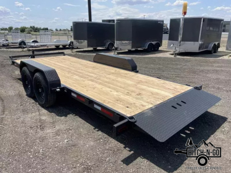 New 2026 Summit Cascade 7x18 14k Full Tilt Deck Equipment Trailer