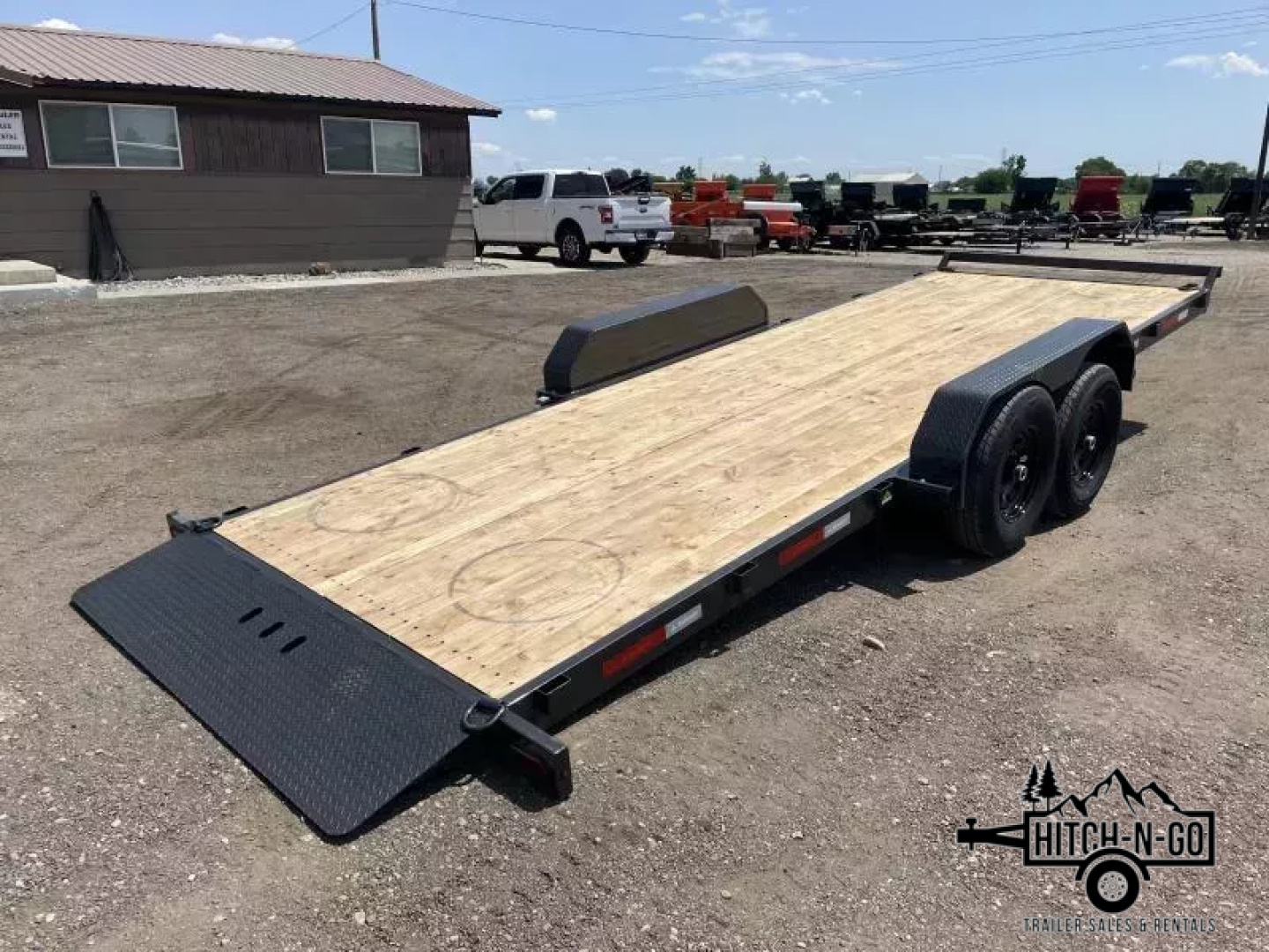 New 2026 2025 Summit Cascade 7x20 14k Full Tilt Deck Equipment Trailer