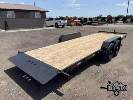 New 2026 2025 Summit Cascade 7x20 14k Full Tilt Deck Equipment Trailer