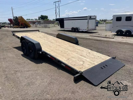 New 2026 2025 Summit Cascade 7x20 14k Full Tilt Deck Equipment Trailer