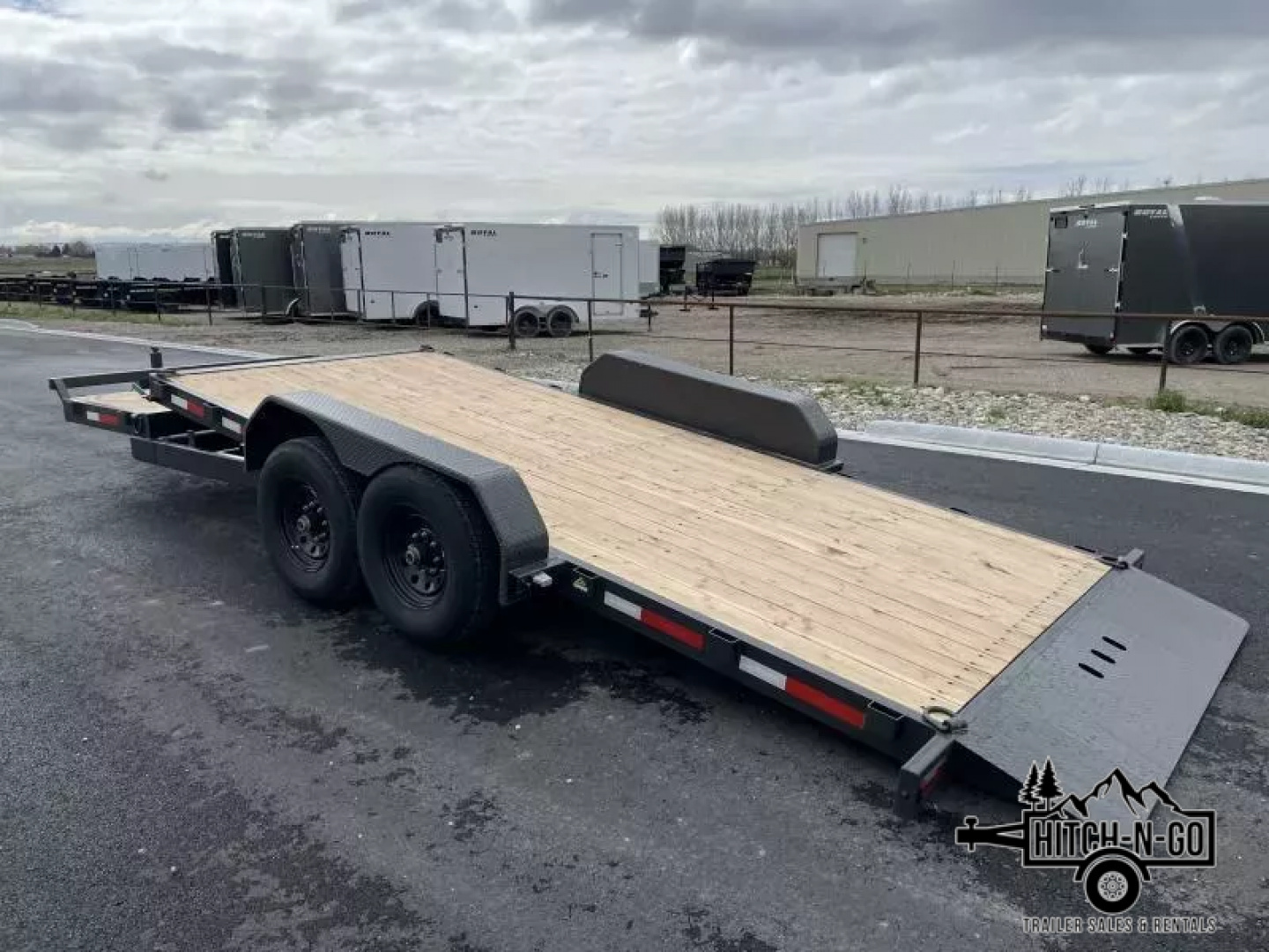 New 2026 Summit Cascade 7x20 16/4 14k Split Deck Tilt Equipment Trailer