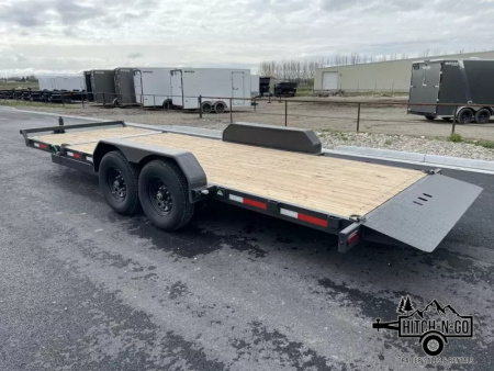 New 2026 Summit Cascade 7x20 16/4 14k Split Deck Tilt Equipment Trailer