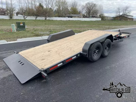 New 2026 Summit Cascade 7x20 16/4 14k Split Deck Tilt Equipment Trailer