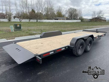 New 2026 Summit Cascade 7x20 16/4 14k Split Deck Tilt Equipment Trailer