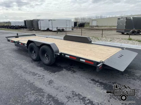New 2026 Summit Cascade 7x20 16/4 14k Split Deck Tilt Equipment Trailer