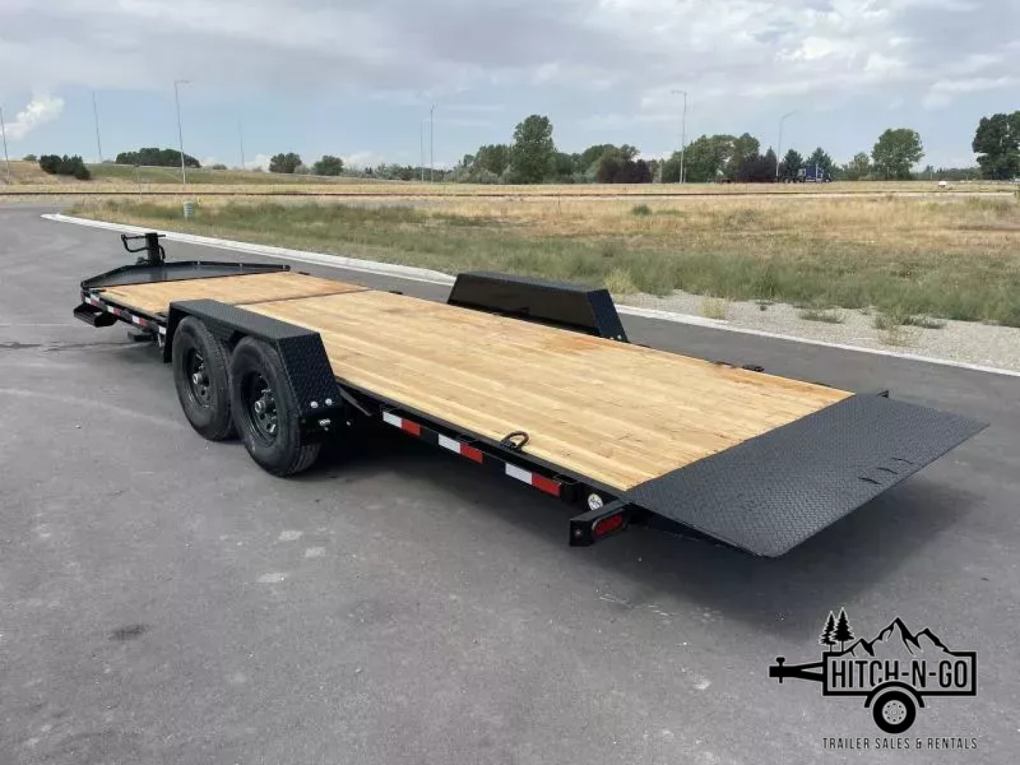 New 2026 Southland 7x22 14k 16/6 Split Deck Tilt Equipment Trailer