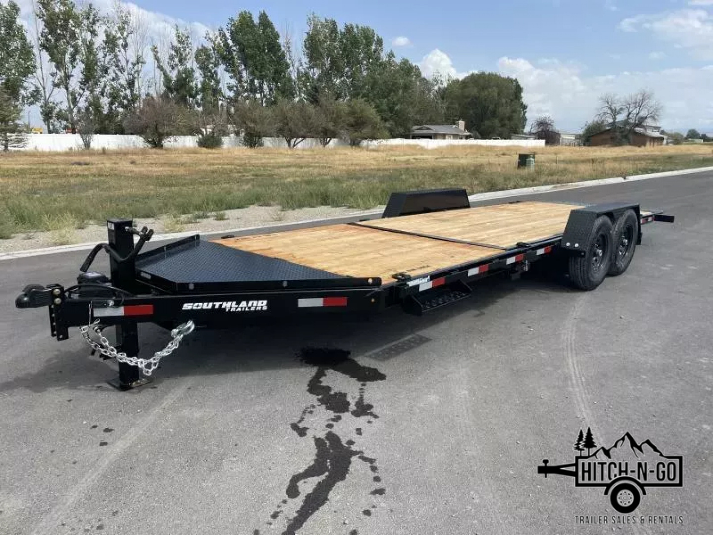 New 2026 Southland 7x22 14k 16/6 Split Deck Tilt Equipment Trailer