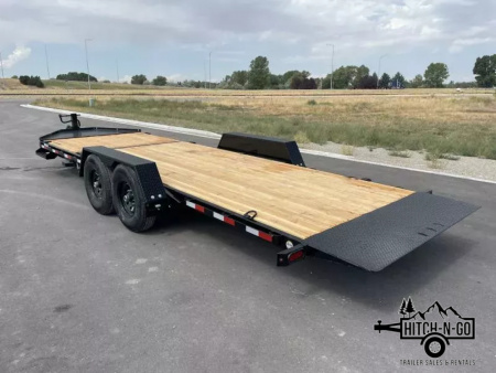 New 2026 Southland 7x22 14k 16/6 Split Deck Tilt Equipment Trailer