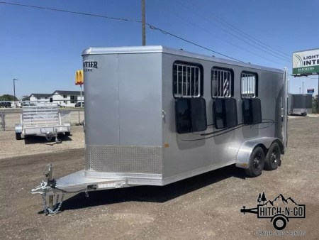 New 2025 Frontier Strider Lite 3 Horse Slant Load Horse Trailer