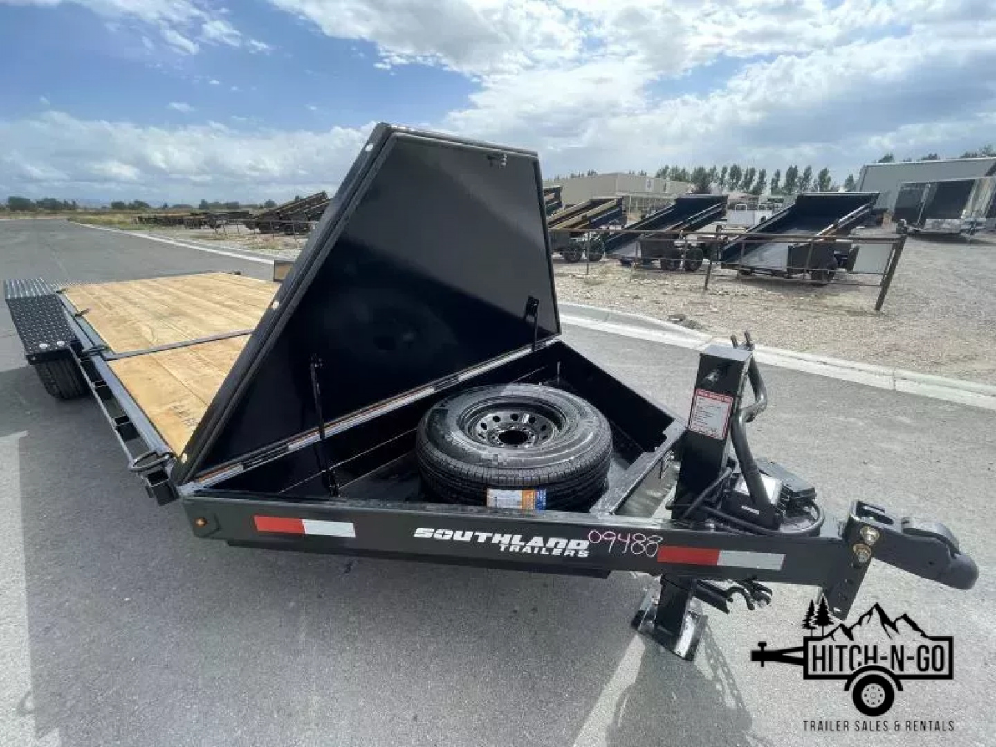 New 2026 Southland 7x22 14k 16/6 Split Deck Tilt Equipment Trailer
