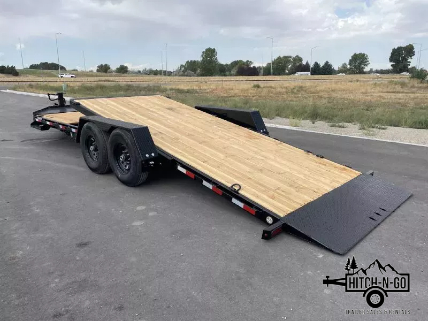New 2026 Southland 7x22 14k 16/6 Split Deck Tilt Equipment Trailer