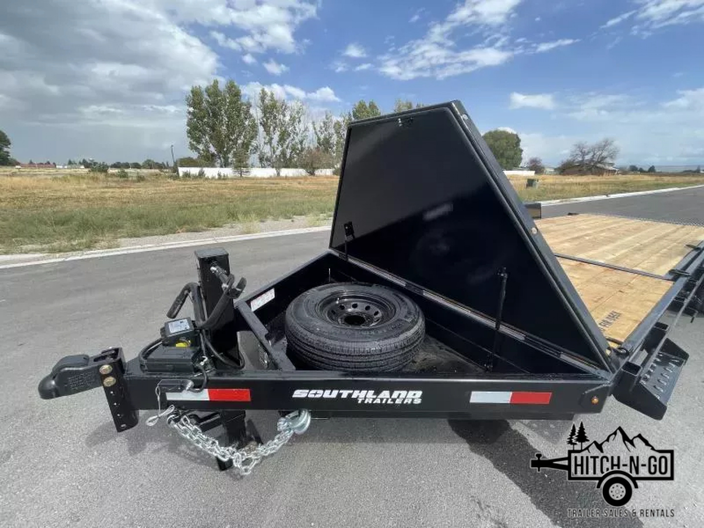 New 2026 Southland 7x22 14k 16/6 Split Deck Tilt Equipment Trailer
