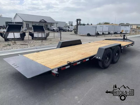 New 2026 Southland 7x22 14k 16/6 Split Deck Tilt Equipment Trailer