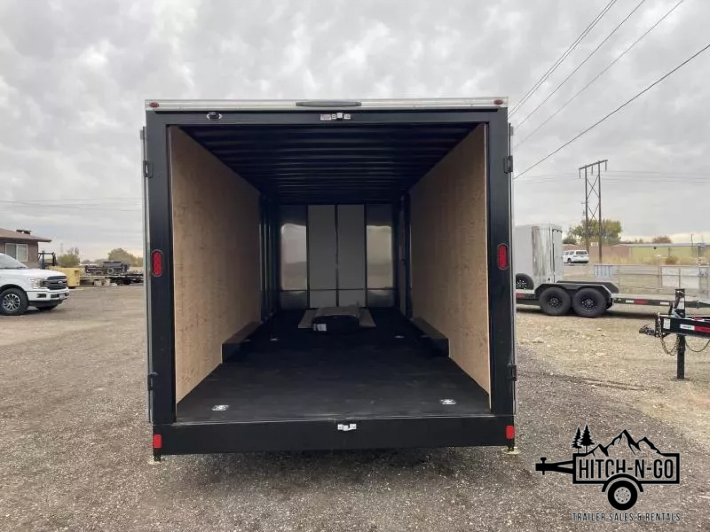 New 2026 Southland Royal 8x24 Flat Front 10k Auto Carrier Cargo with Rear Barn Doors