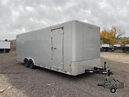 New 2026 Southland Royal 8x24 Flat Front 10k Auto Carrier Cargo with Rear Barn Doors