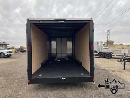 New 2026 Southland Royal 8x24 Flat Front 10k Auto Carrier Cargo with Rear Barn Doors
