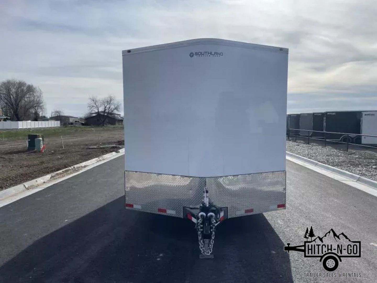 New 2026 Southland Royal 8x20+2 V-Nose Auto Carrier Cargo Trailer