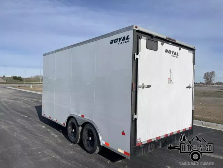 New 2026 Southland Royal 8x20+2 V-Nose Auto Carrier Cargo Trailer