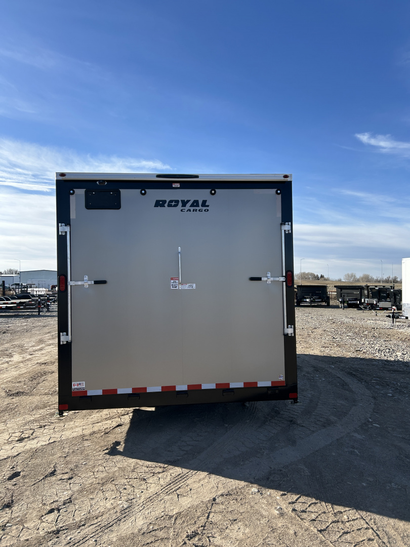 New 2026 Southland Royal 8x20+2 V-Nose Auto Carrier Cargo Trailer