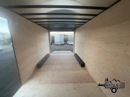 New 2026 Southland Royal 8x16+2 V-Nose 10k Cargo Trailer with Rear Ramp Door