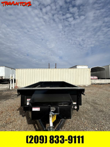 New 2024 Sure-Trac 5 x 10 Low Profile Homeowner Dump Trailer  7K TA Single Ram