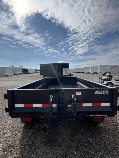 New 2024 Sure-Trac 5 x 10 Low Profile Homeowner Dump Trailer  7K TA Single Ram